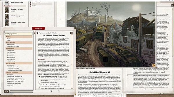 Fantasy Grounds - Weird War I: Juggernauts #SWADE