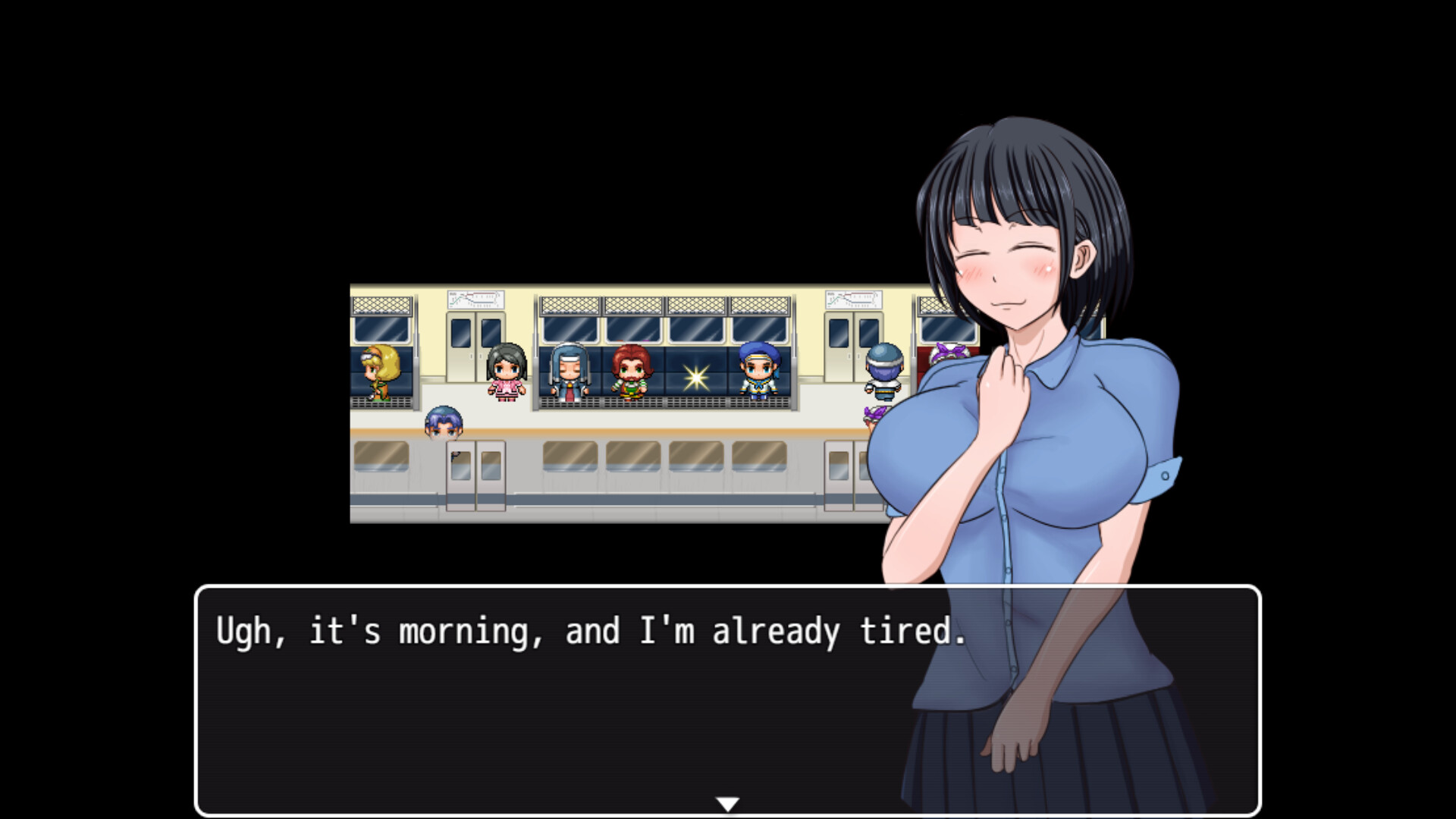 screenshot of Kotoko's a Little Weird 4