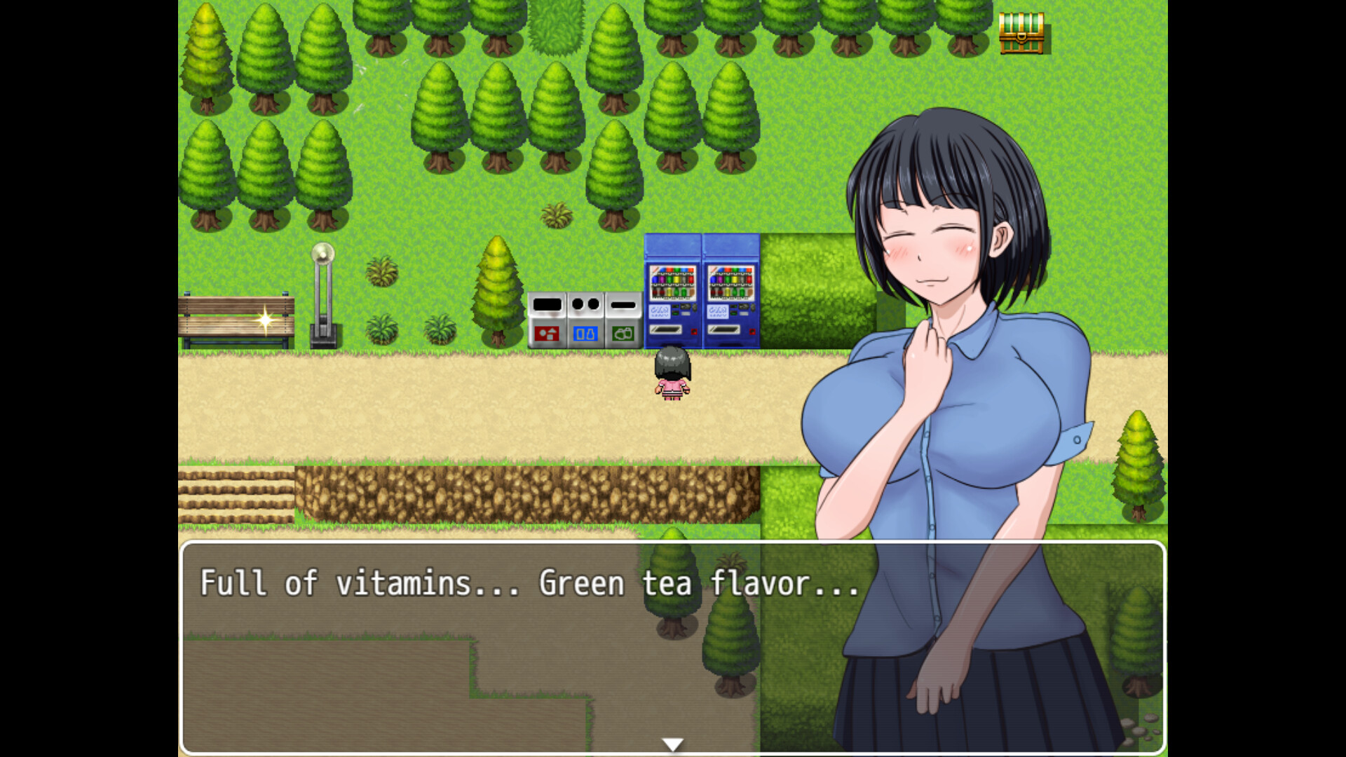 screenshot of Kotoko's a Little Weird 1