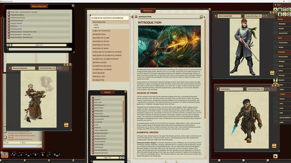 Fantasy Grounds - Pathfinder RPG - Pathfinder Companion: Elemental Master's Handbook