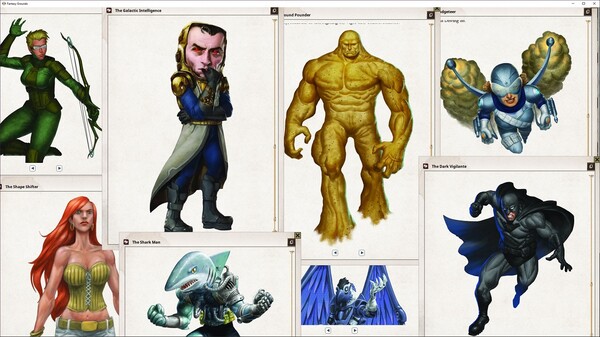 Fantasy Grounds - Necessary Evil Archetype Cards