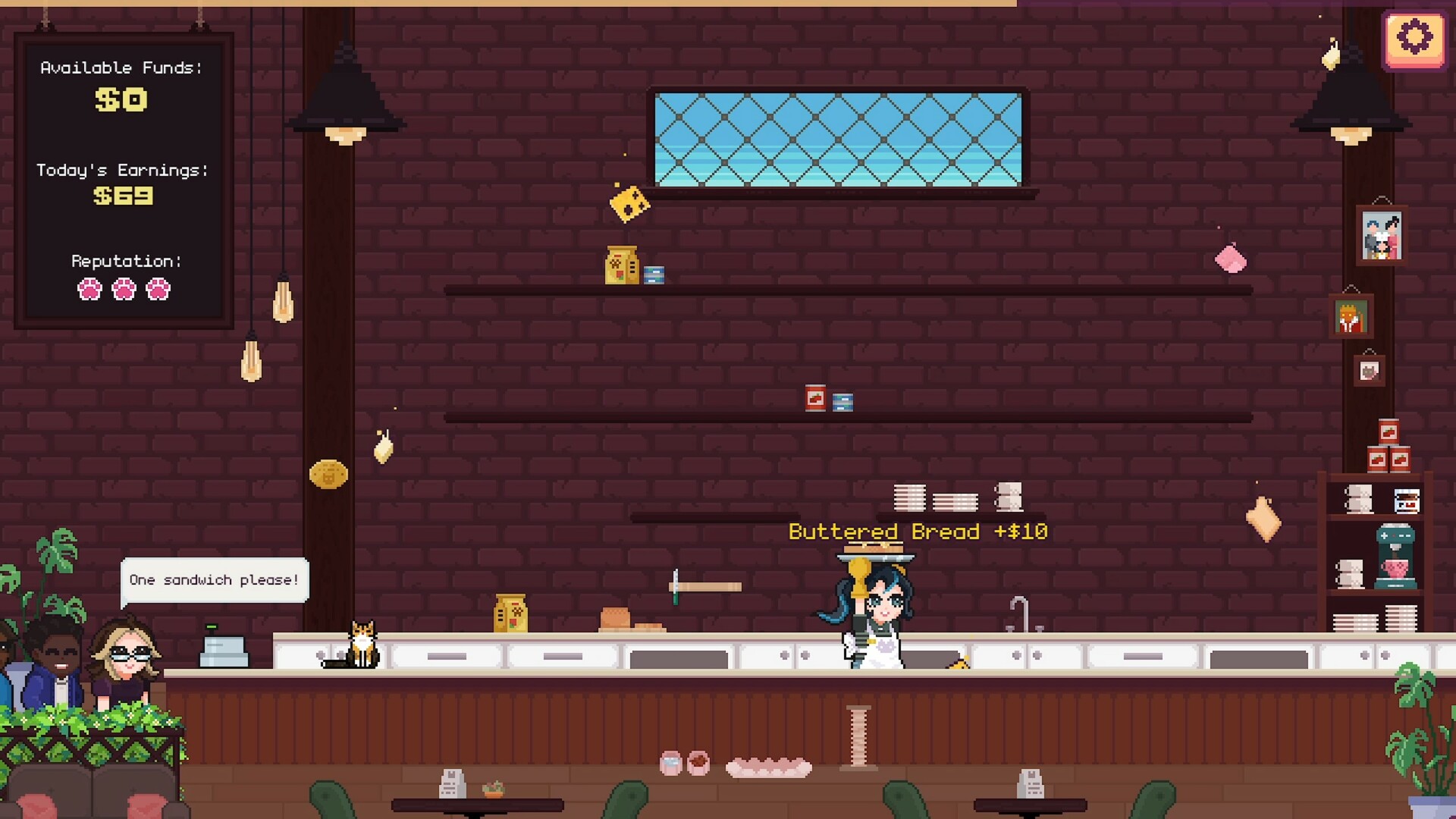 Collectathon Supurr Cat Cafe: Sandwich Rush on Steam
