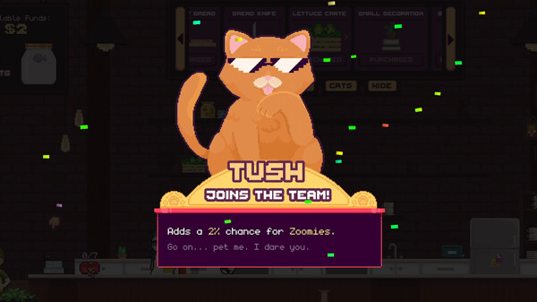 Supurr Cat Cafe: Sandwich Rush screenshot 2
