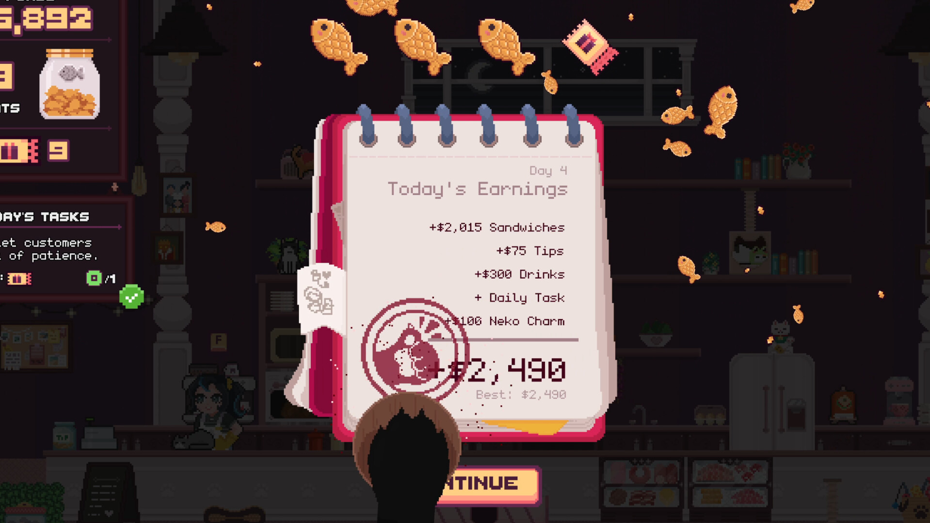 Supurr Cat Cafe: Sandwich Rush screenshot #5