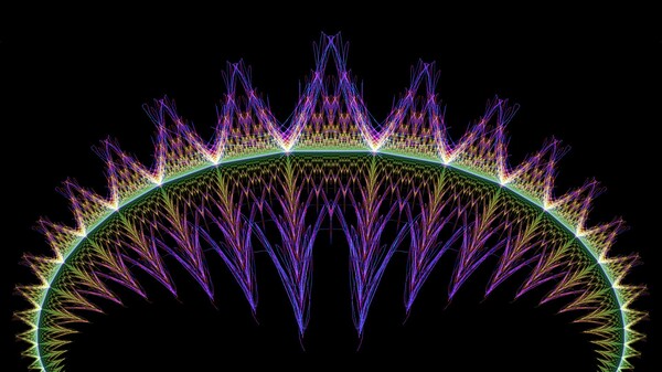 Screenshot z Pincel de Fractales Screenshot z Pincel de Fractales