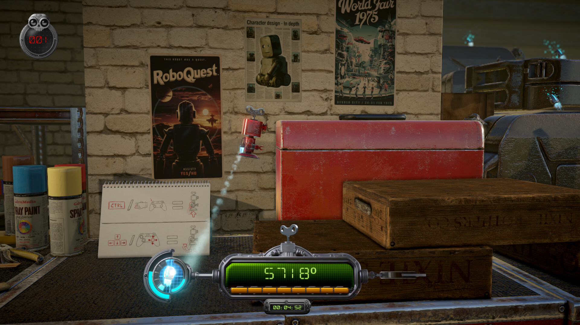 screenshot of A-RED Walking Robot 1