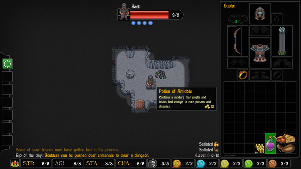 Screenshot z Rogue's Tale