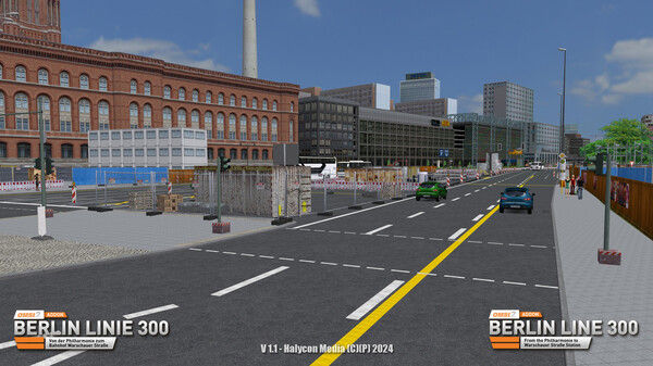 OMSI 2 Add-on Berlin Linie 300 — скриншот 18