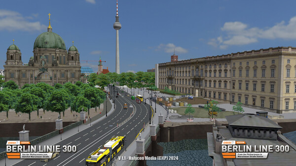 OMSI 2 Add-on Berlin Linie 300 — скриншот 9