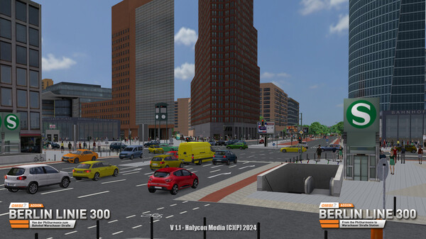 OMSI 2 Add-on Berlin Linie 300 — скриншот 20