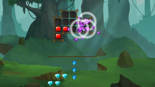 Gemstone Puzzle Fury — gameplay screenshot 1