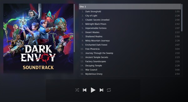 Dark Envoy Soundtrack