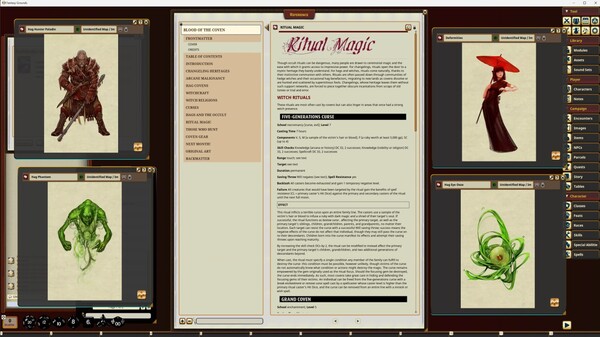 Fantasy Grounds - Pathfinder RPG - Pathfinder Companion: Blood of the Coven