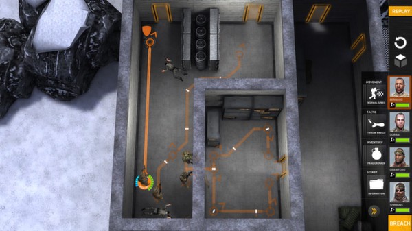 Screenshot z Breach & Clear