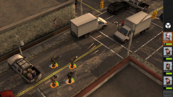Screenshot z Breach & Clear