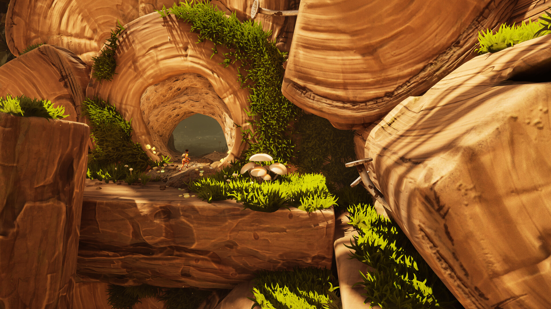 Co-op combat in Grounded 2, the setting for the new Woodpile area added in the Rot and Ruin update. Image: Obsidian Entertainment.