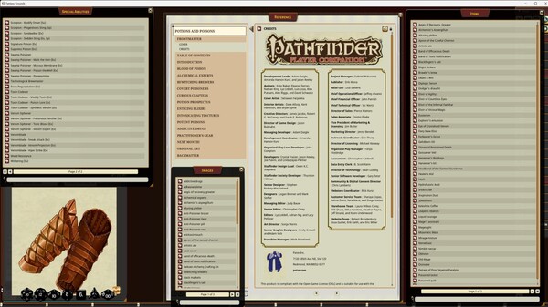 Fantasy Grounds - Pathfinder RPG - Pathfinder Companion: Potions and Poisons
