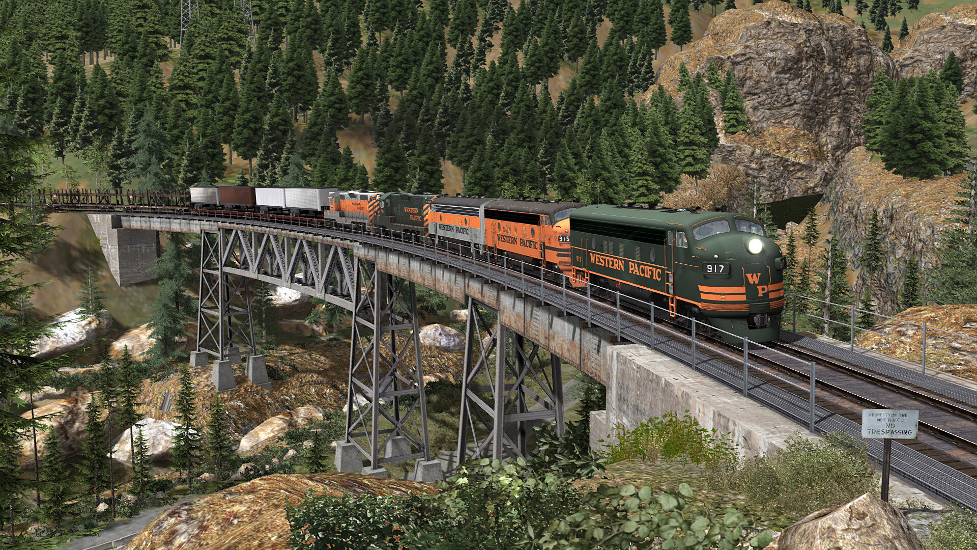 Train Simulator: Feather River Canyon Enhanced: Oroville - Portola Featured Screenshot #1