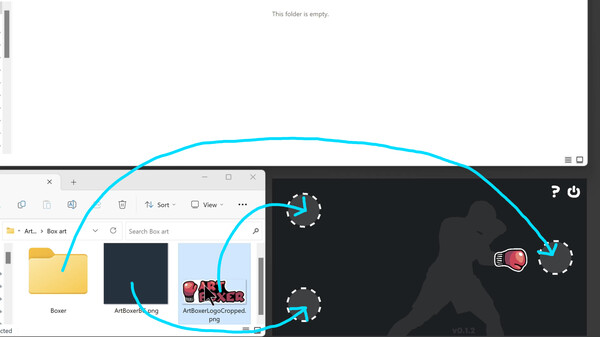 Screenshot z ◒ Art Boxer Screenshot z ◒ Art Boxer