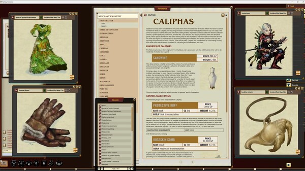 Fantasy Grounds - Pathfinder RPG - Pathfinder Companion: Merchant's Manifest