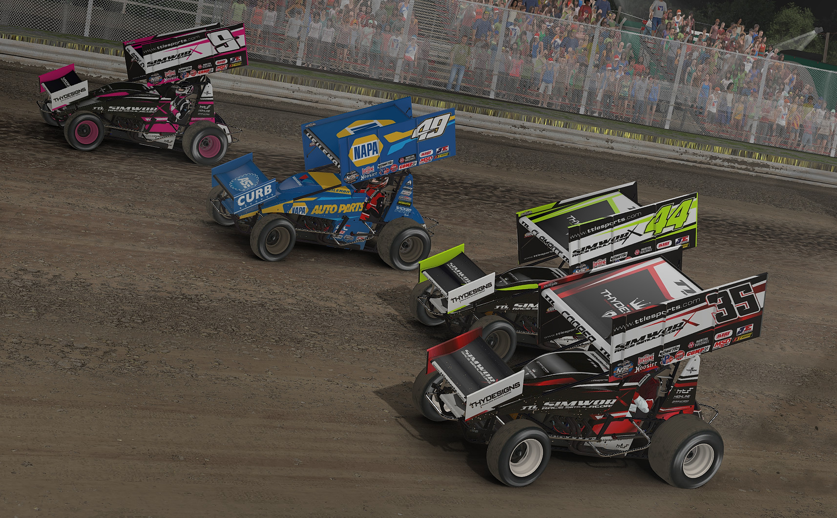 screenshot of iRacing 11