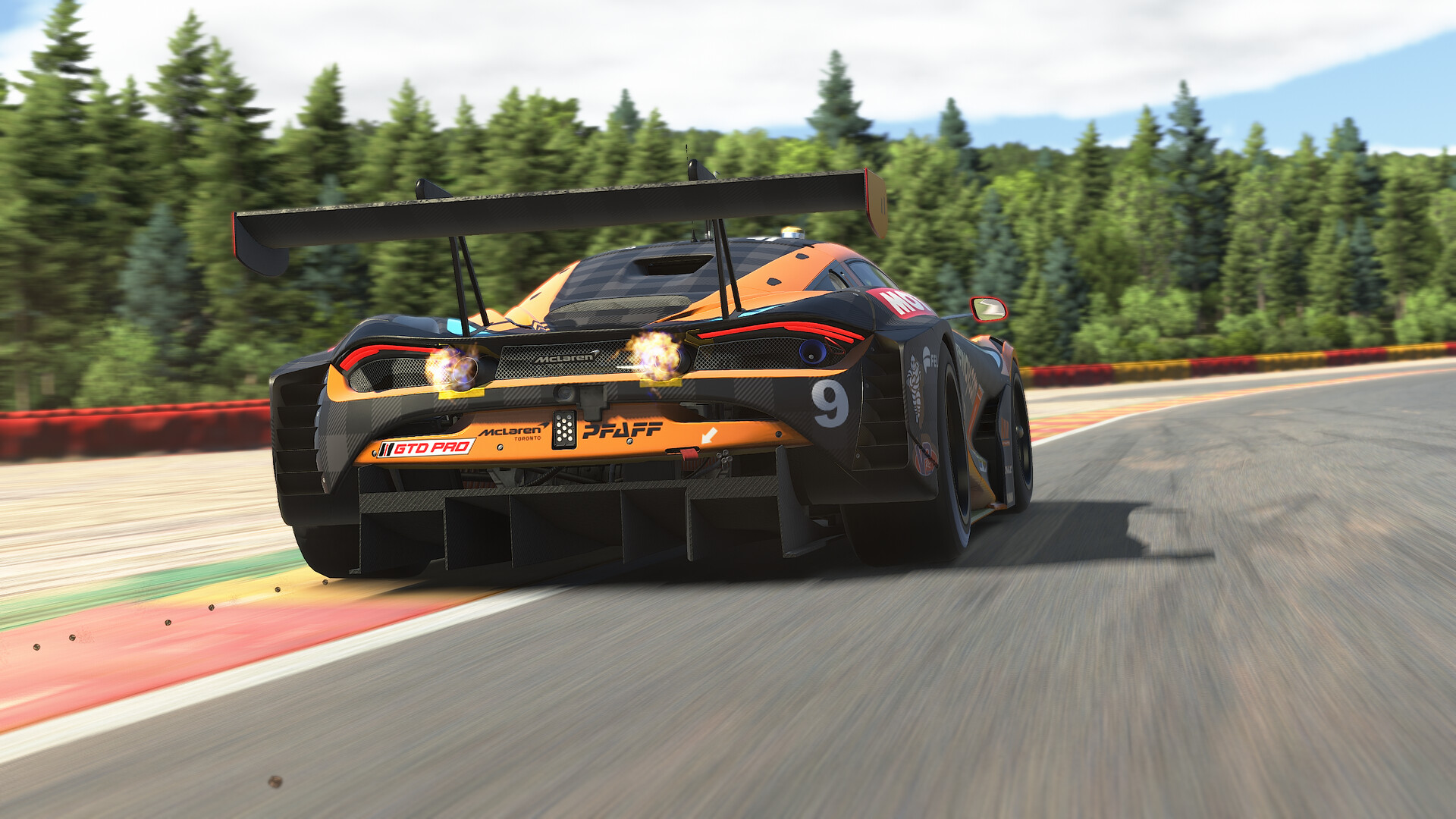 screenshot of iRacing 12