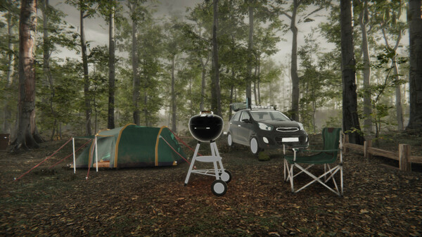 Скриншот 3 из игры Camping Vlog Simulator 2024