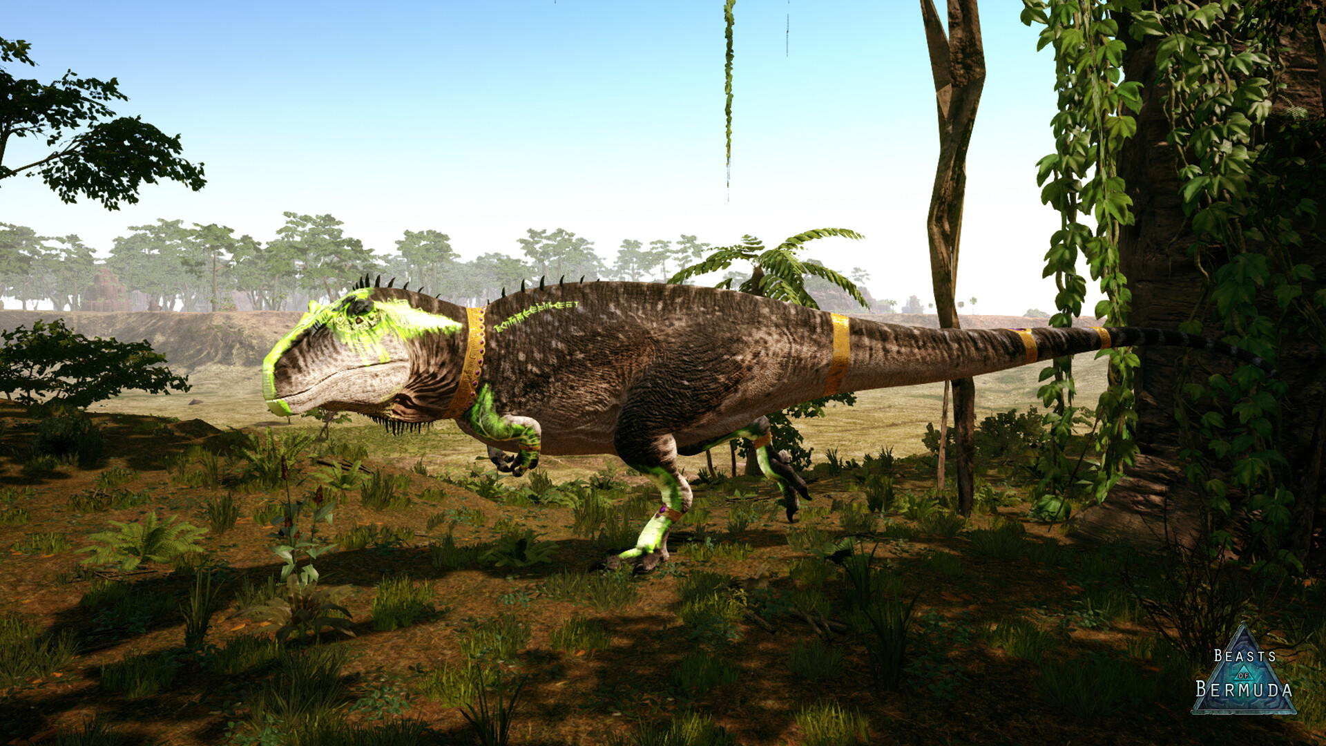 Beasts of Bermuda - Acrocanthosaurus Supporter Warpaint Featured Screenshot #1