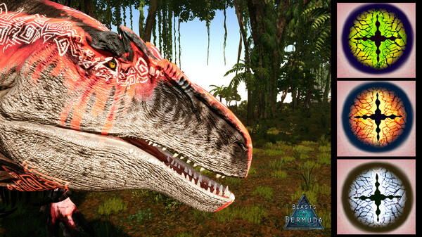 Beasts of Bermuda - Acrocanthosaurus Supporter Warpaint