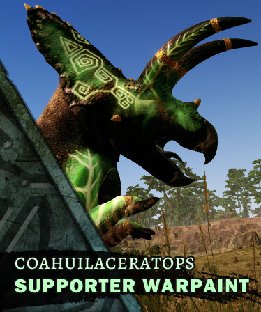 Beasts of Bermuda - Coahuilaceratops Supporter Warpaint