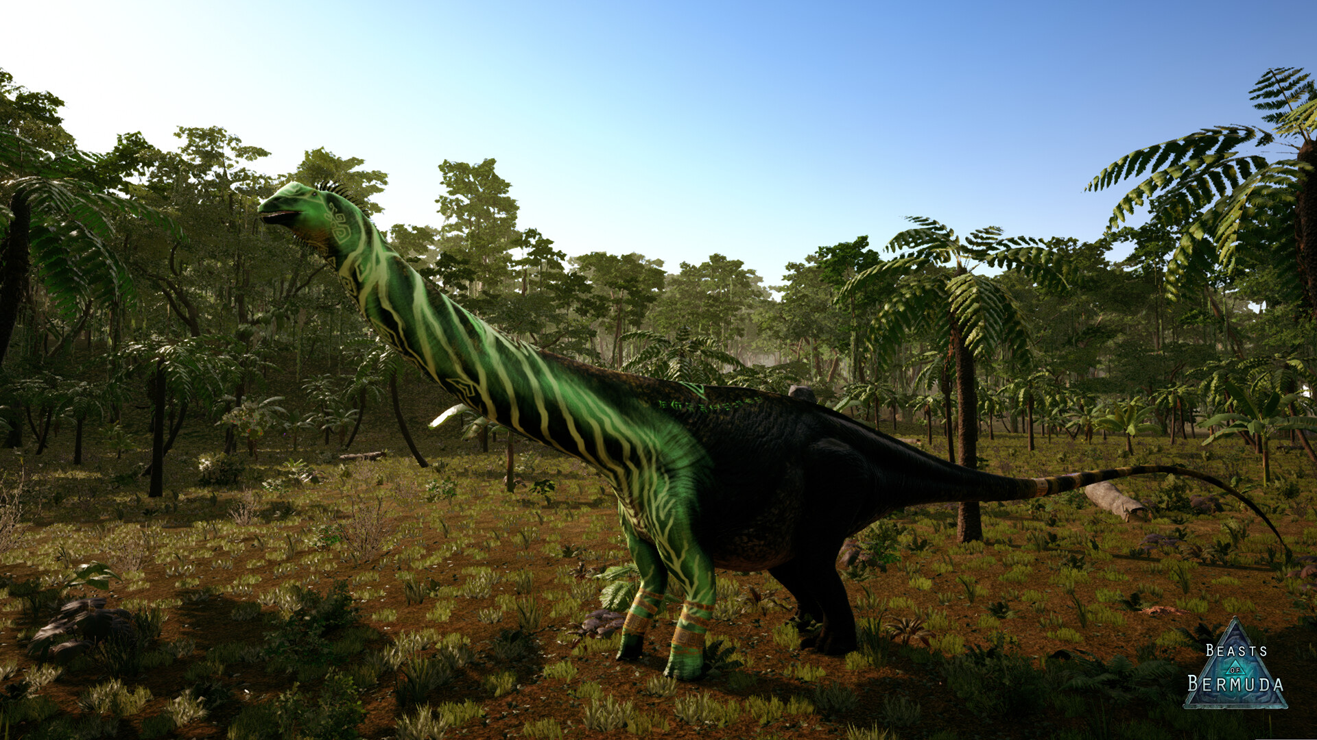 Beasts of Bermuda - Apatosaurus Supporter Warpaint Featured Screenshot #1