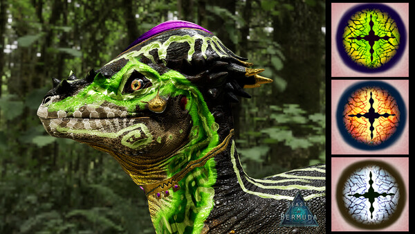 Beasts of Bermuda - Pachycephalosaurus Supporter Warpaint