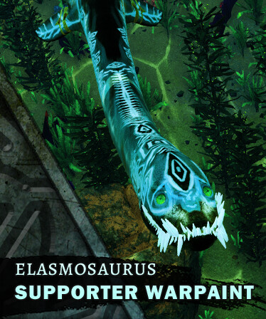 Beasts of Bermuda - Elasmosaurus Supporter Warpaint