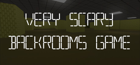 Very Scary Backrooms Game cover art