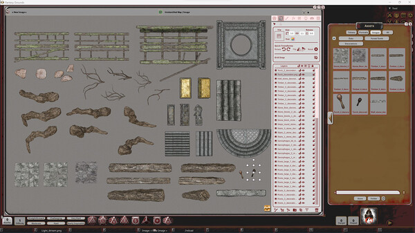 Fantasy Grounds - FG Haunted Interiors Map Pack