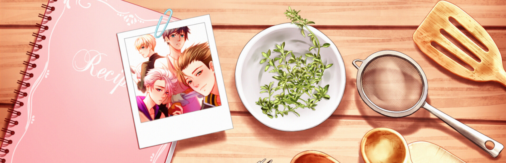 Sifting Thyme - an otome game inspired by culinary shows