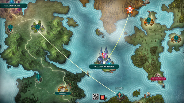 Screenshot z Wizdom Academy Screenshot z Wizdom Academy