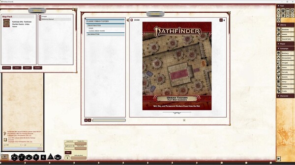 Fantasy Grounds - Pathfinder RPG - Pathfinder Flip-Mat Classics - Urban Tavern screenshot 7