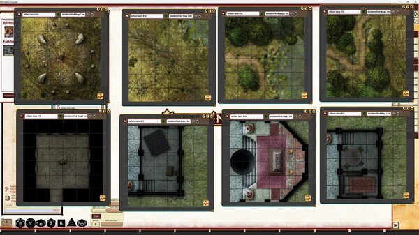 Fantasy Grounds - Pathfinder RPG - Pathfinder Flip-Tiles - Villain Lairs set
