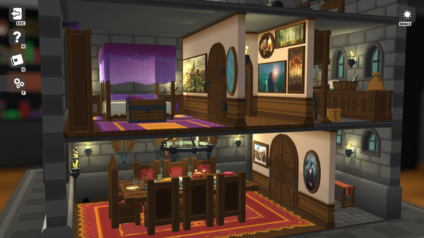 Diorama Builder - Medieval Castle