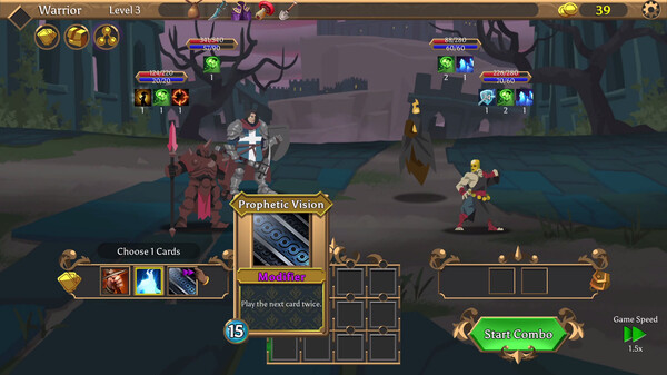 Combo Card Clashers: Prologue screenshot 3