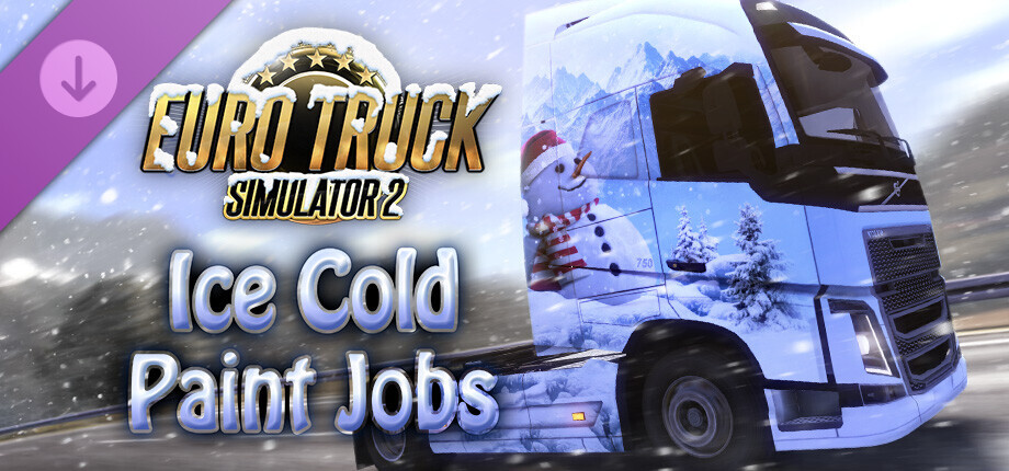 Euro Truck Simulator 2 - Ice Cold Paint Jobs Pack cover art
