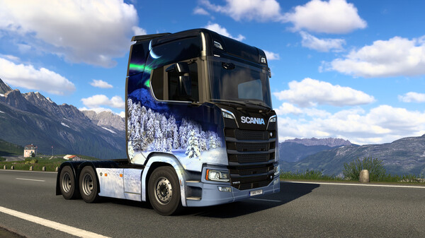 Euro Truck Simulator 2 - Ice Cold Paint Jobs Pack