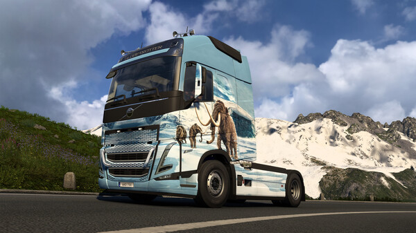 Euro Truck Simulator 2 - Prehistoric Paint Jobs Pack