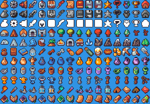 RPG Maker MV - Raven Fantasy Icons - 7000+