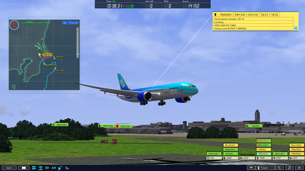 ATC4: Airport NARITA [RJAA] — скриншот 13