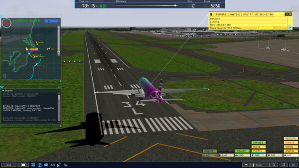 ATC4: Airport NARITA [RJAA] — скриншот 15