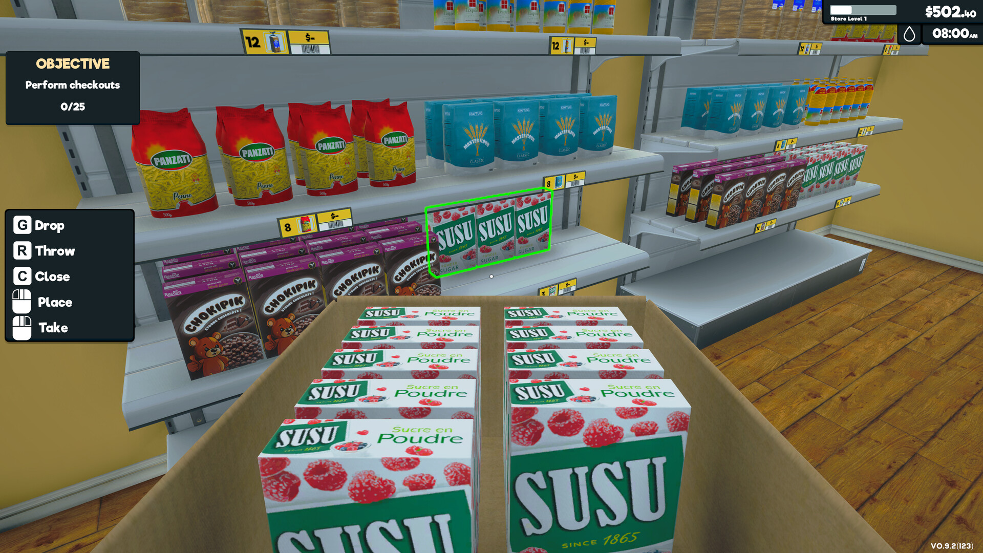 Screenshot #2 for Supermarket Simulator