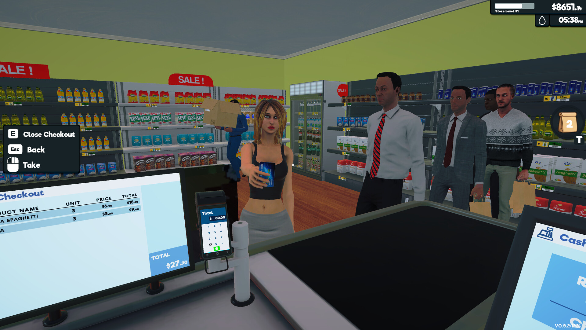 Screenshot #3 for Supermarket Simulator