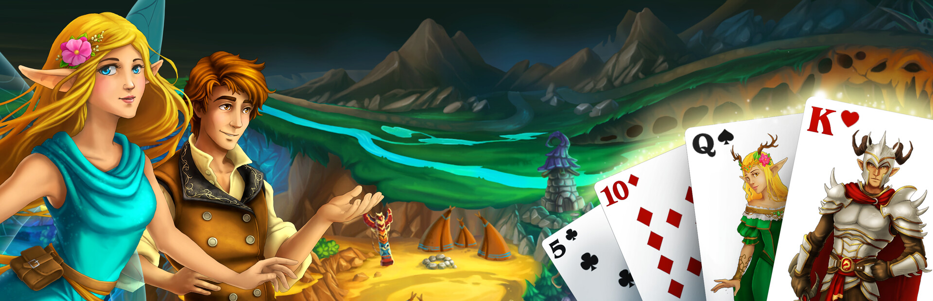 Magic Cards Solitaire 2 - The Fountain of Life